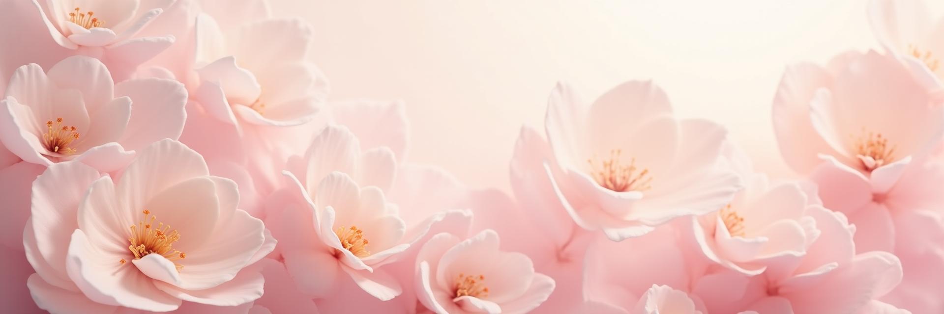 Illustration florale abstraite, pétales et feuilles